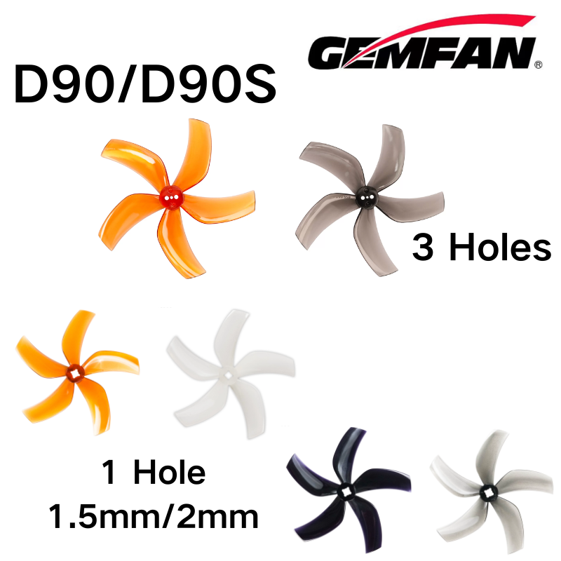D90 5 블레이드 프로펠러 D90-5 Gemfan 소 - Walksnail Avatar Hd Goggles X 리뷰 및 가격