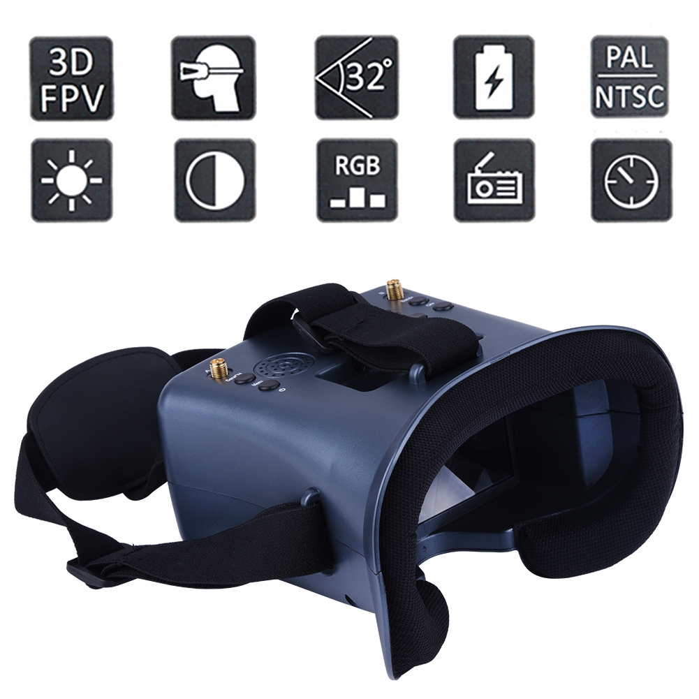 008D 5.8G 40CH 4.3인치 800*480 비 - Skyzone Sky04O Pro Fpv Goggles 리뷰 및 가격